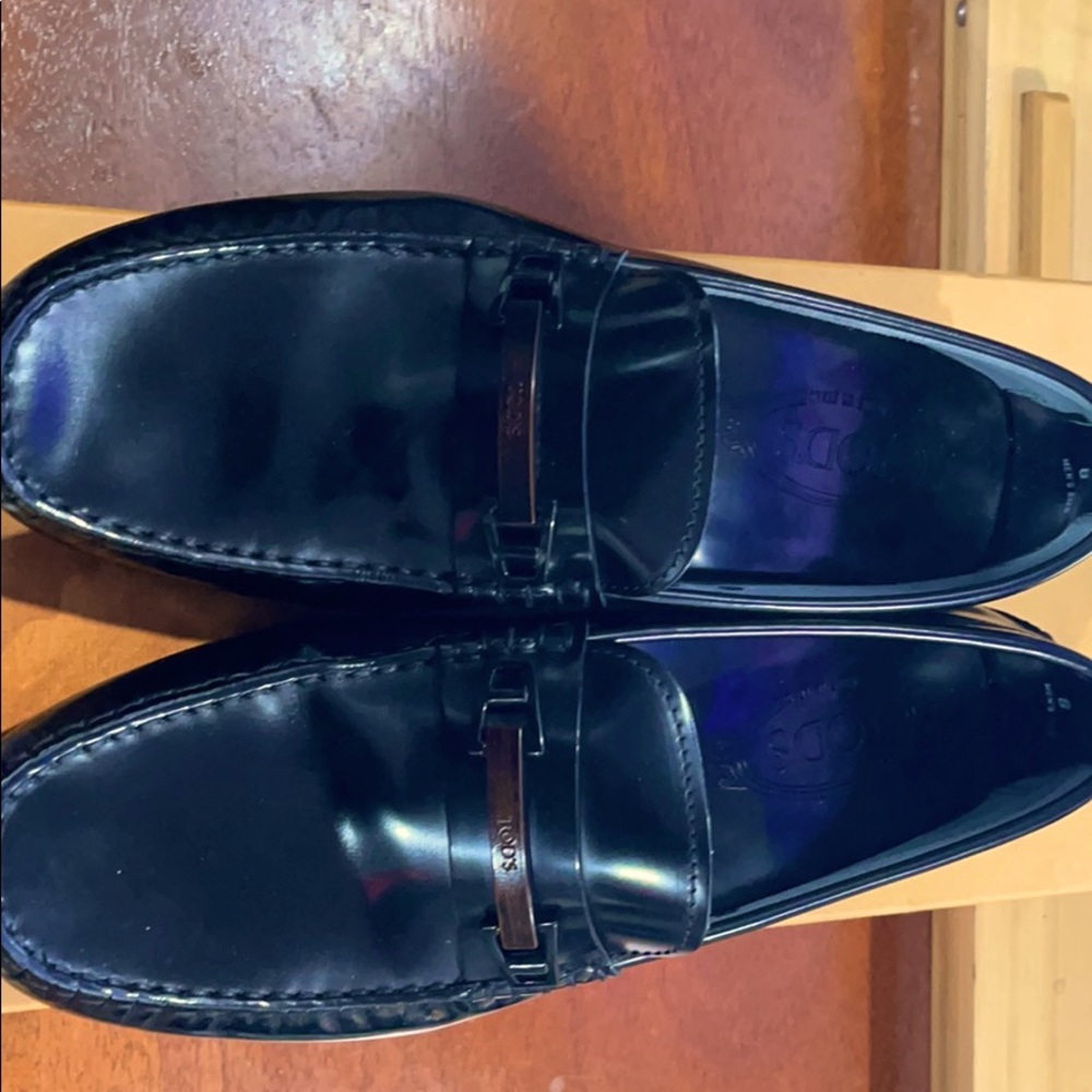 TOD’S Morsetto Clamp Legno Gommini Nuevo